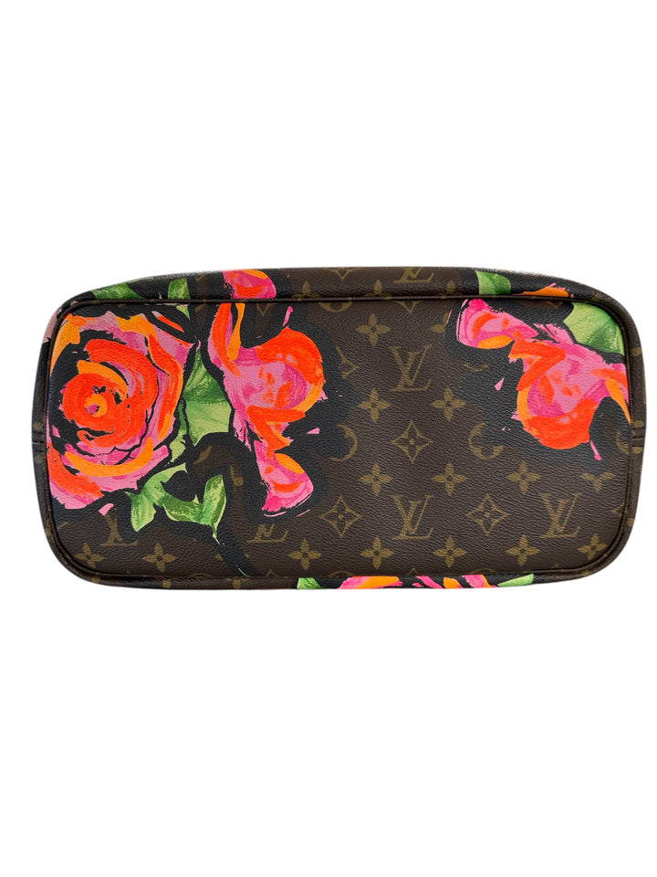 Louis Vuitton Neverfull MM Monogram Roses