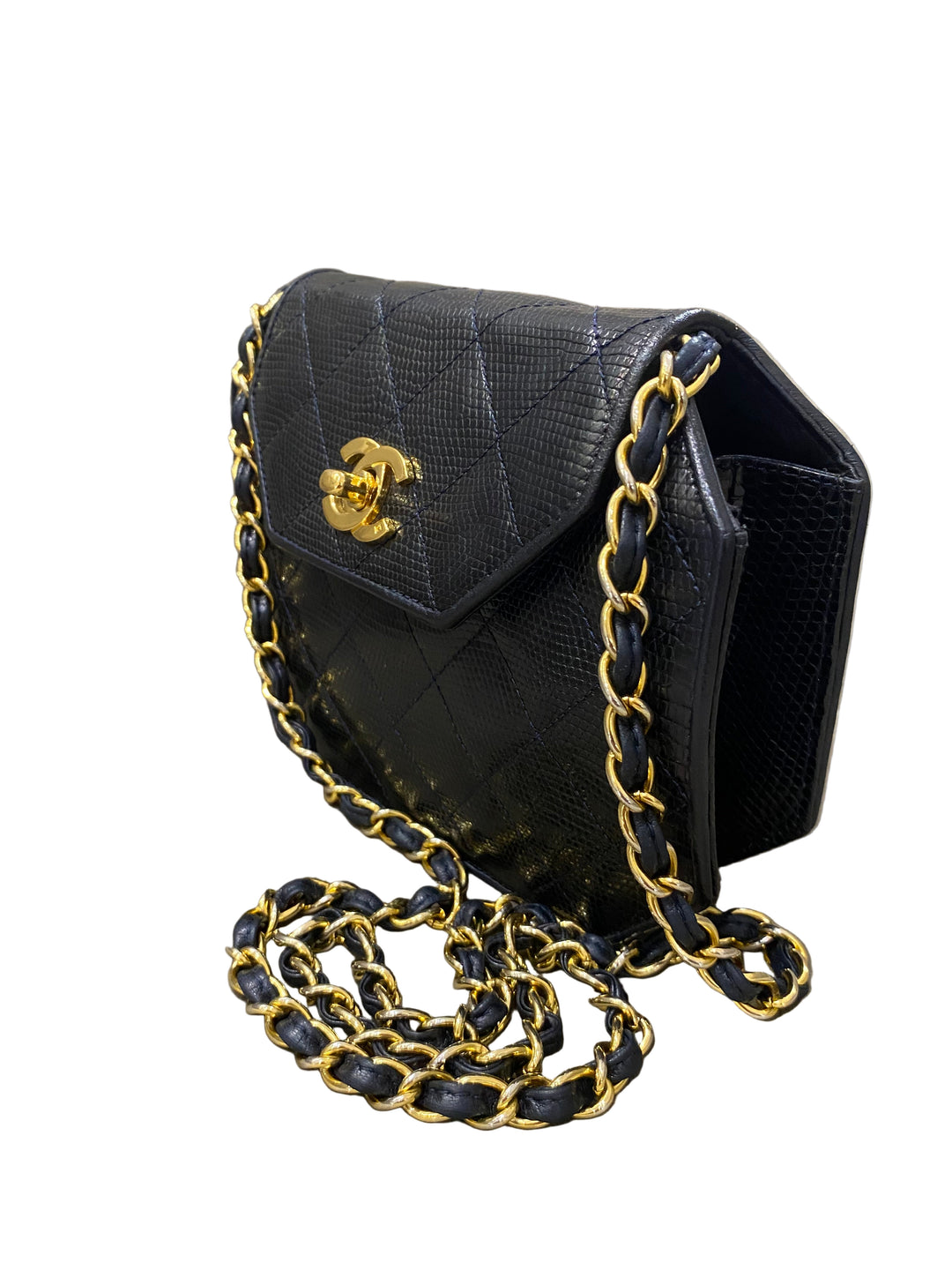 Chanel Vintage pelle dí lucertola