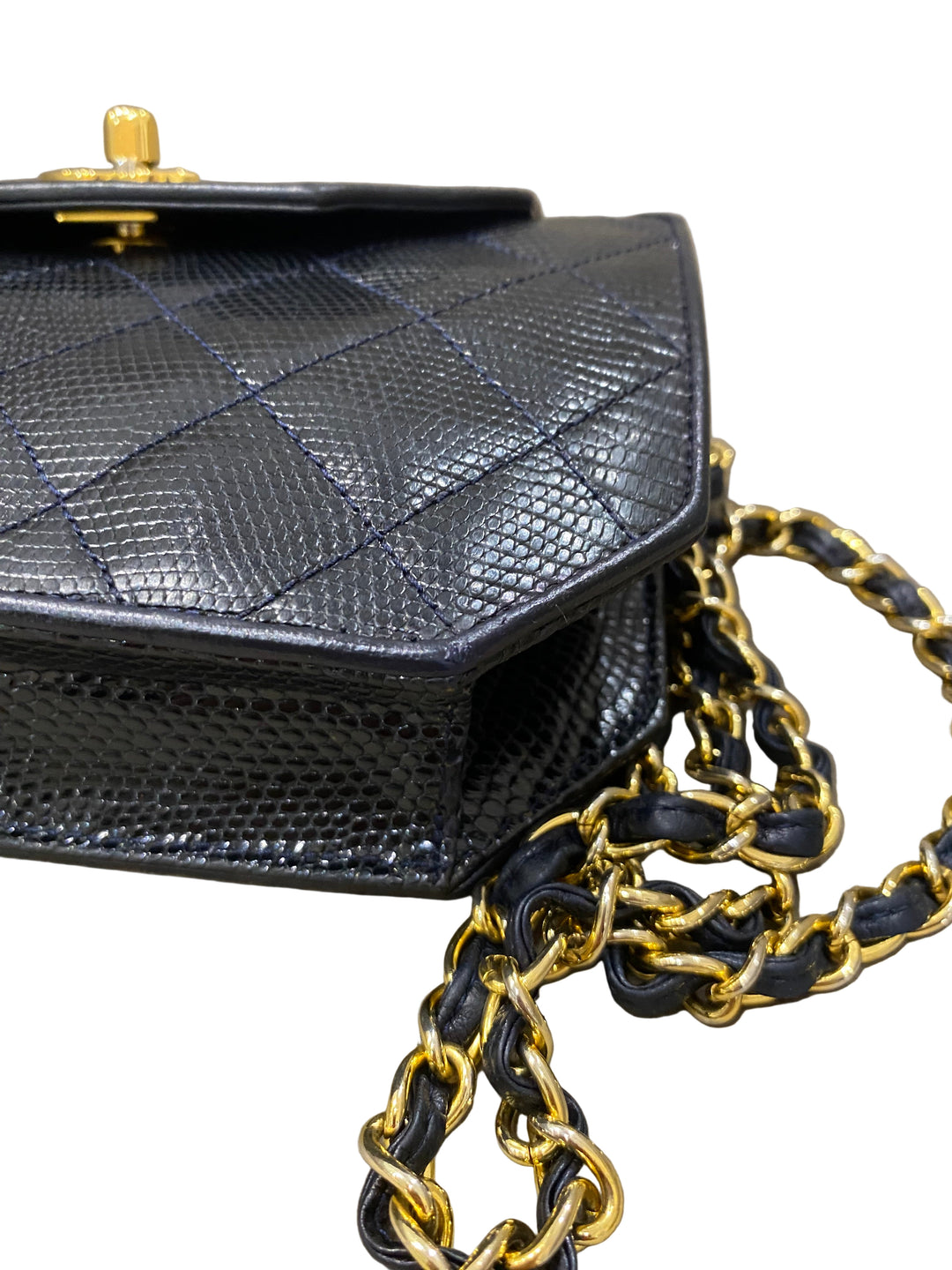 Chanel Vintage pelle dí lucertola