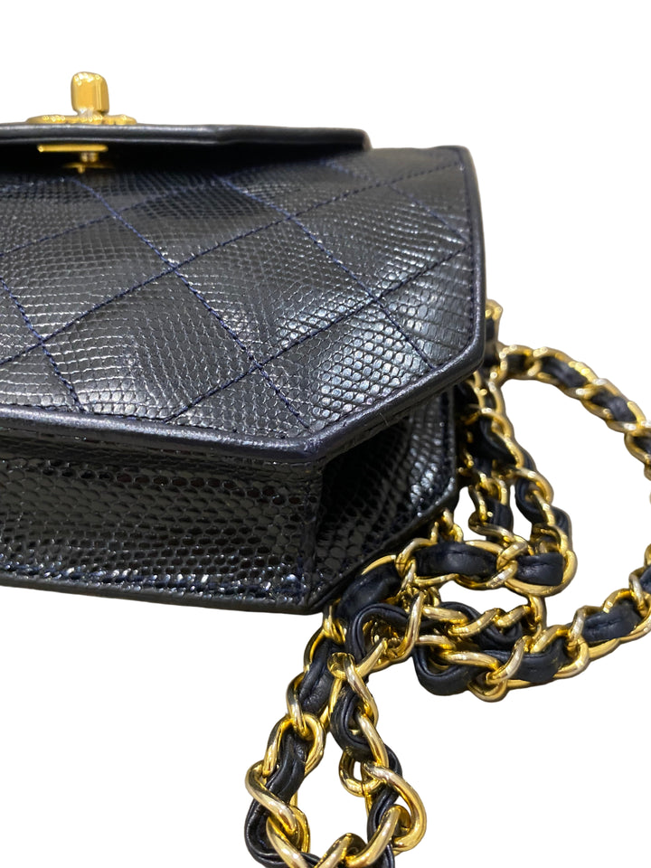 Chanel Vintage pelle dí lucertola