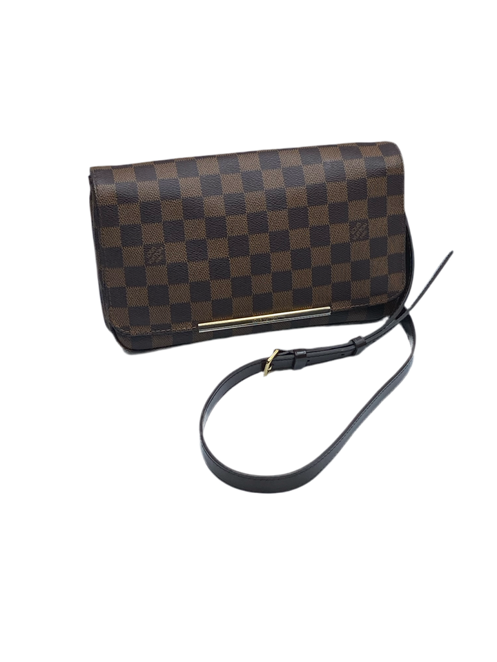 Borsa a tracolla Louis Vuitton Damier Ebene Hoxton PM