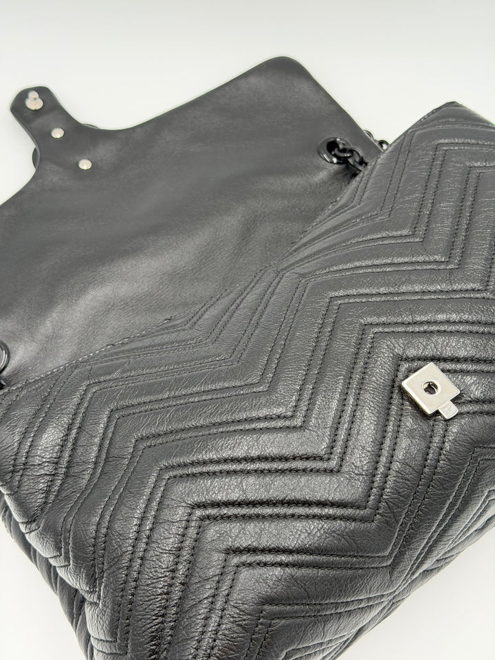 Borsa a spalla GG Marmont misura grande