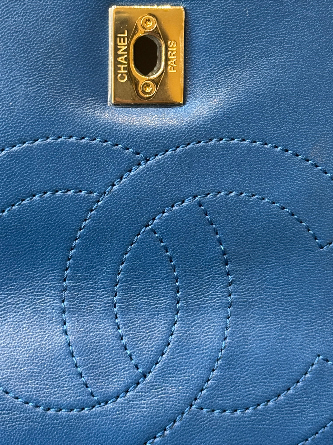 Chanel Trendy CC Top Handle Blu