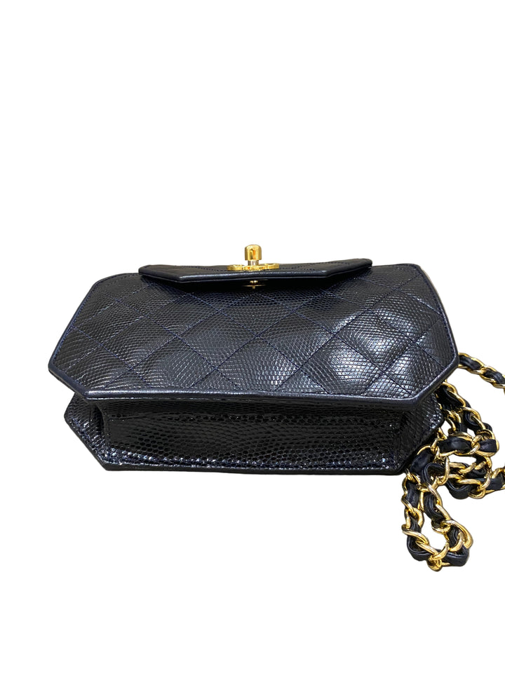 Chanel Vintage pelle dí lucertola