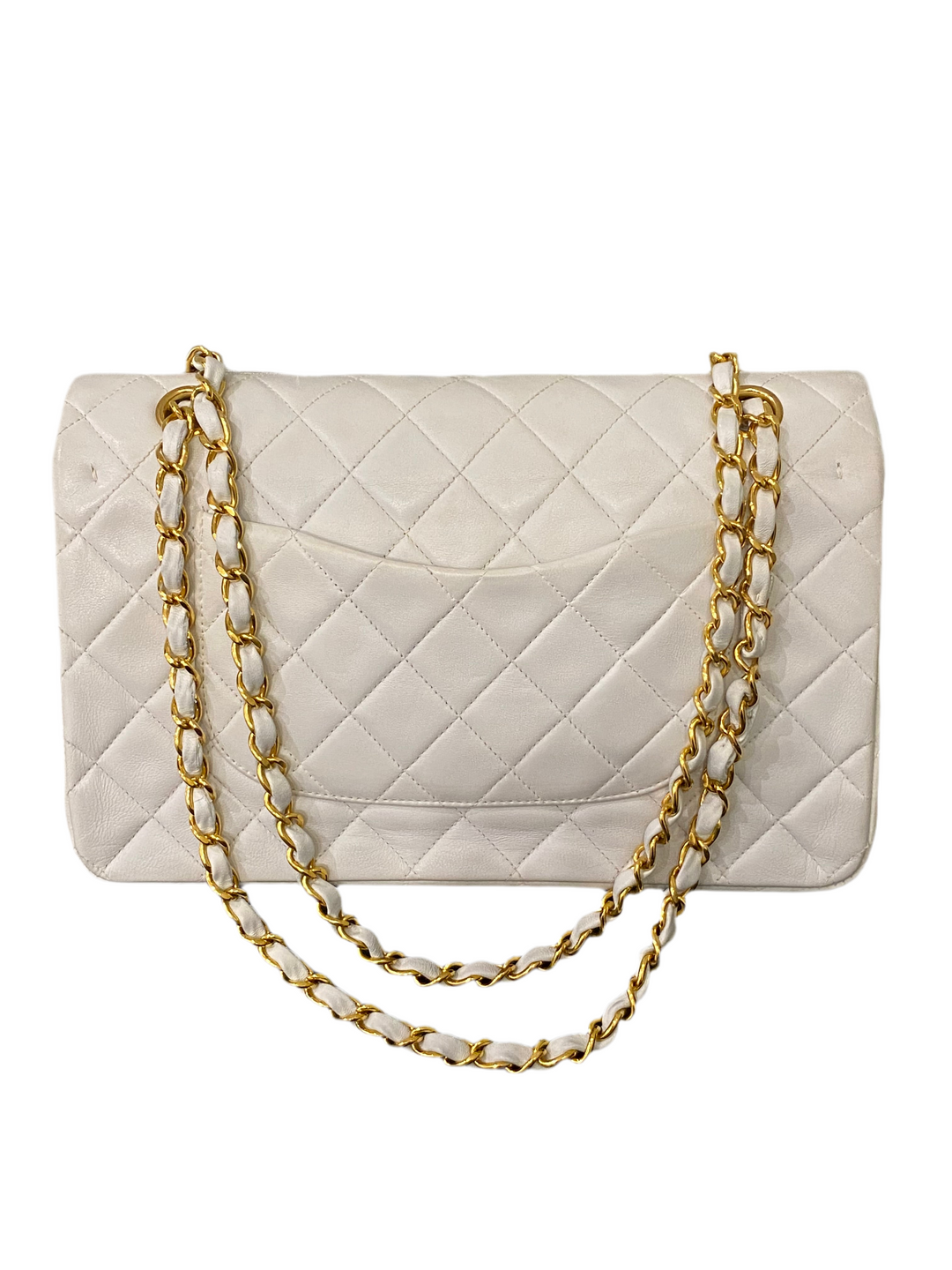 Chanel Timeless Vintage Bianco