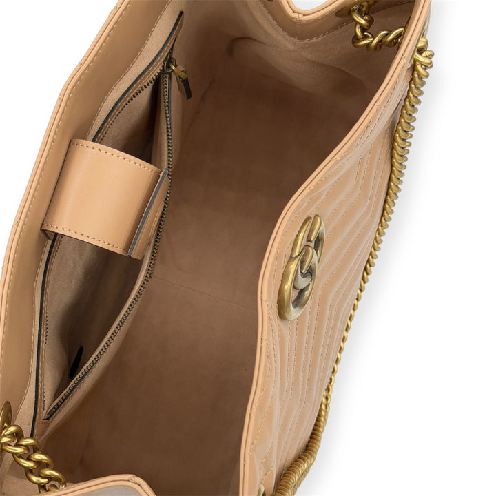 Gucci GG tote Marmont Matelasse rosa cipria