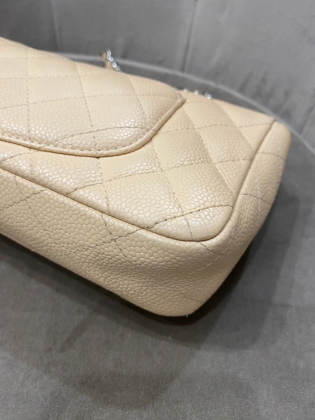 Chanel East West single flap