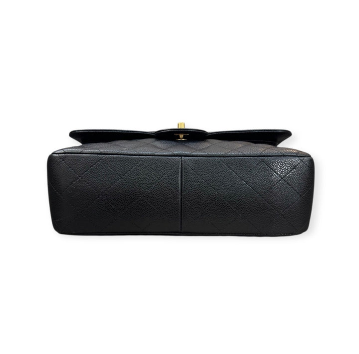 Chanel jumbo pelle caviar