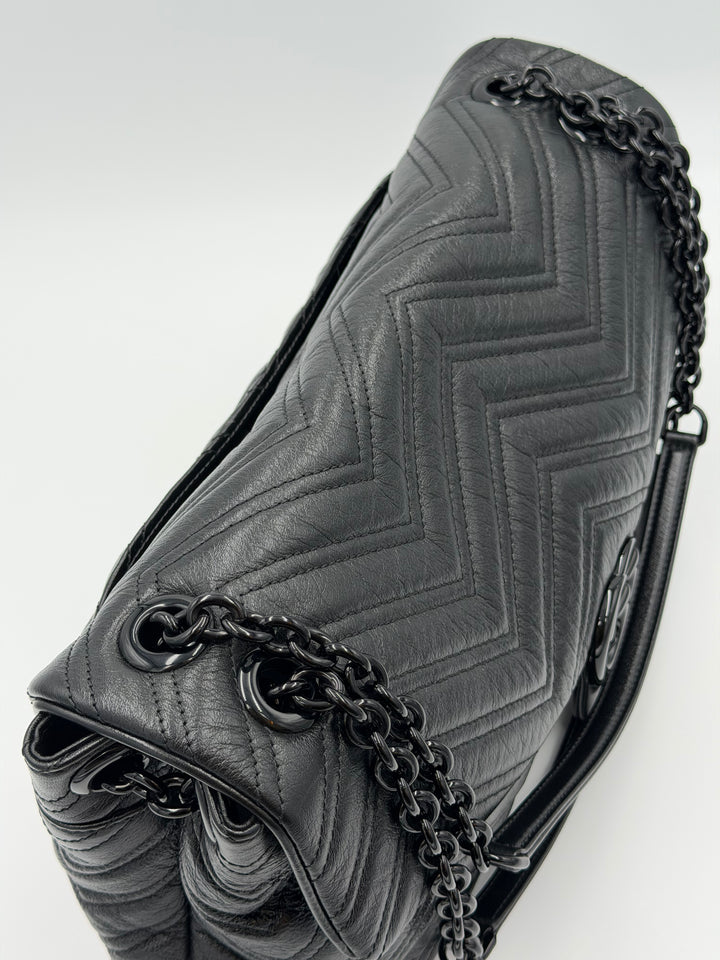 Borsa a spalla GG Marmont misura grande