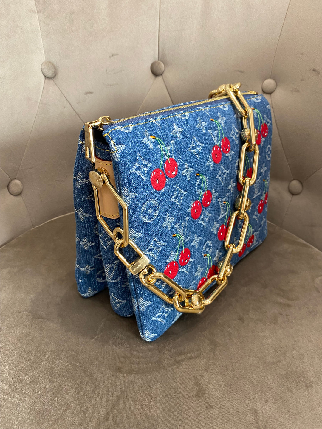 Borsa Louis Vuitton LV x TM Borsa Coussin PM