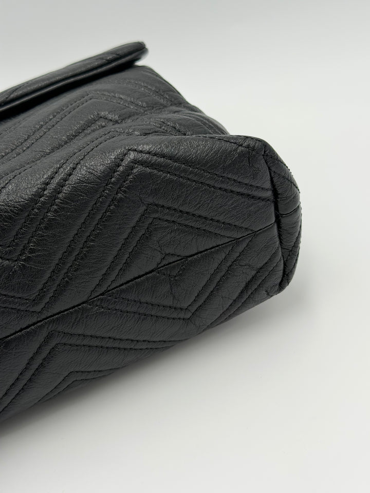 Borsa a spalla GG Marmont misura grande