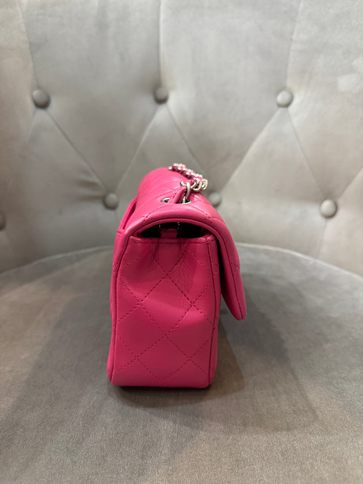 Chanel mini Rectangolare fucsia