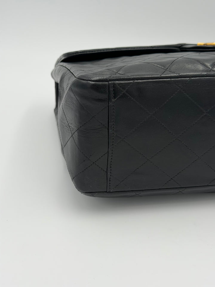 Chanel Maxi Jumbo Big Logo Vintage
