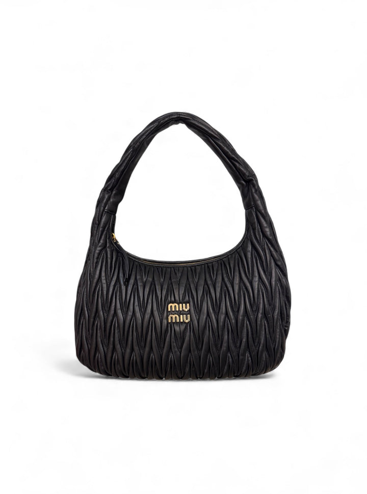 Miu Miu hobo Wander in nappa matelassé
