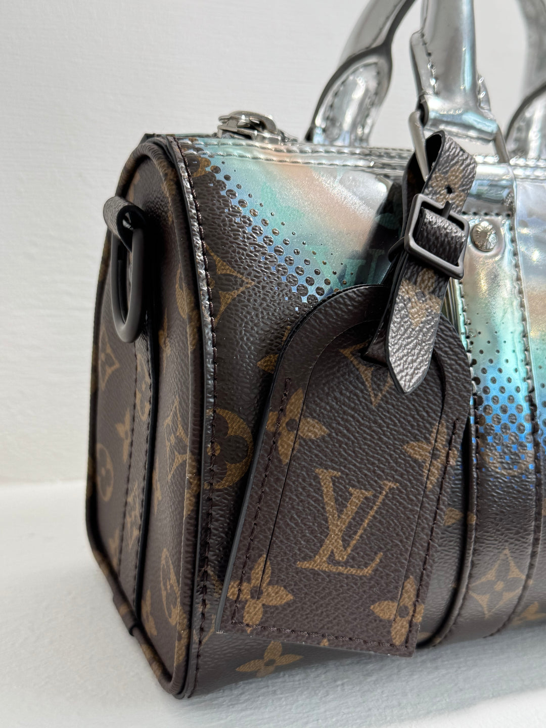 Louis Vuitton Keepall Bandouliere 25 Metallizzato