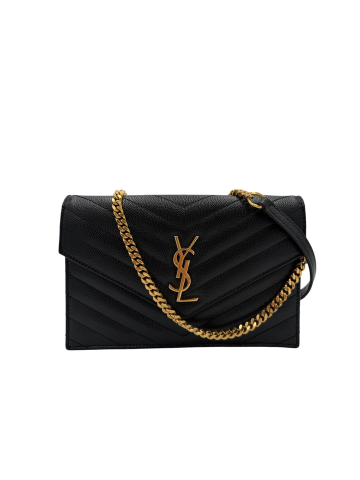 Saint Laurent Cassandre Chain Wallet (WOC)